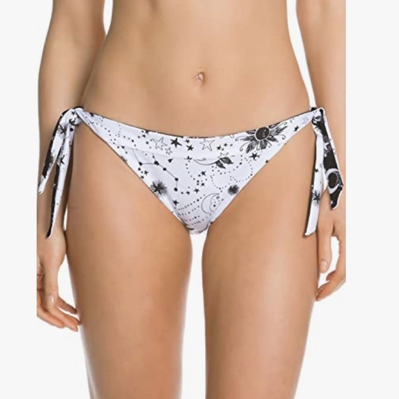 NEW Soluna Galaxy Reversible Side Tie Bikini Bottom Size Medium - Picture 3 of 11